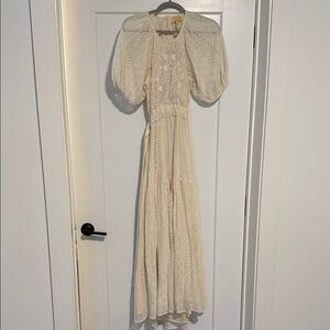 Vero Moda Cream lace Maxi Dress